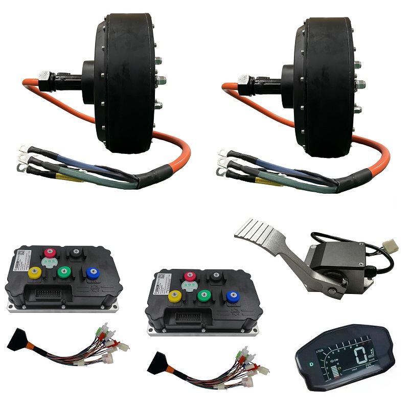 Qs Motor 273 8000W Hub Motor - QSモーター273デュアル8000Wブラシレス72Vハブモーター電気自動車コンバージョンキット