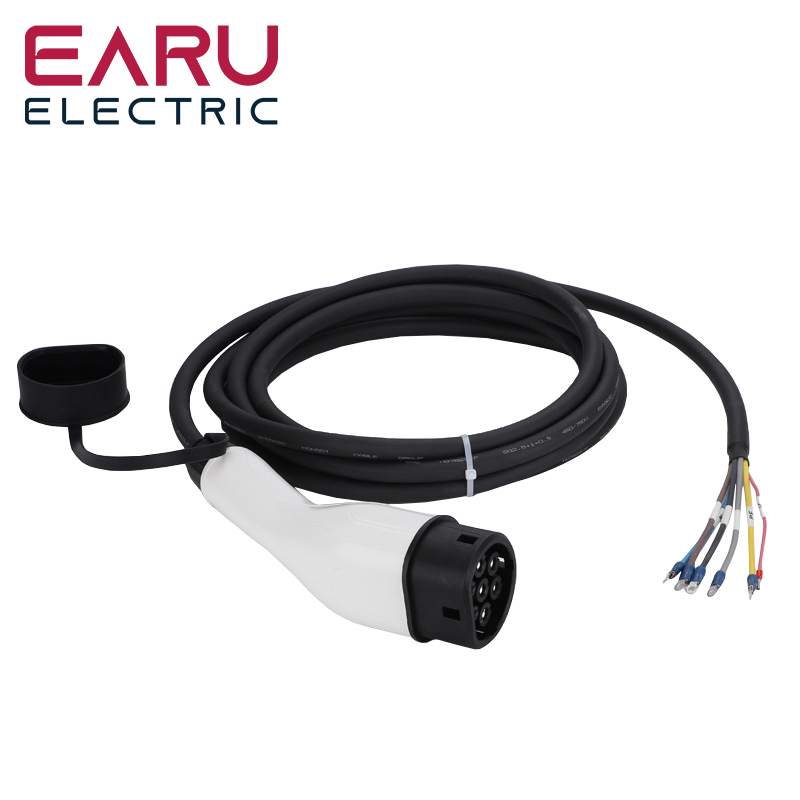 Ev Charger Type 2 22Kw 32A 3 Phase - EV 充電器プラグとケーブル Type2 16A 1 相車の充電ステーション