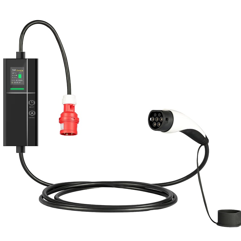 2026年式 ポータブルEV充電器 16A 5M 11KW  - Type 2 Portable Ev Charger 11Kw Cee のレビューと価格