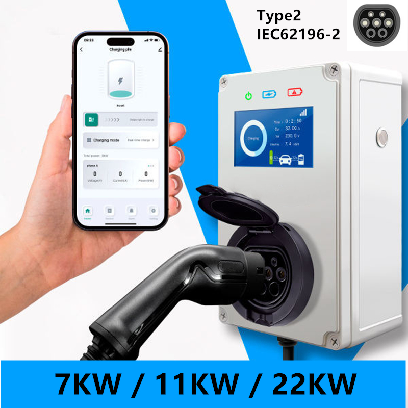 タイプ2 EV充電器 32A 7KW充電ステーション IEC - Ev Charger Type 2 22Kw 32A 3 Phase のレビューと価格